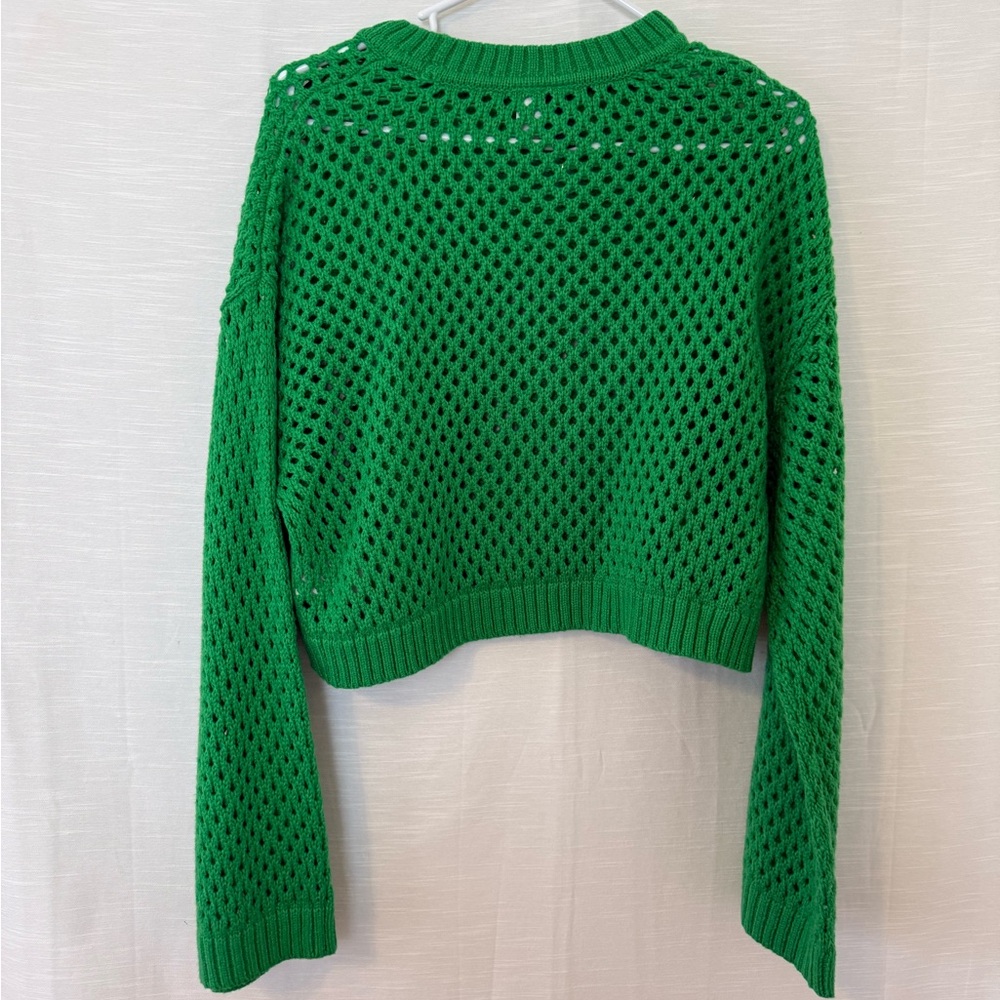 H&M green Knit Women's Sweater - Picture 4 of 5